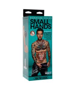 Signature Cocks Small Hands 9 Inch Ultraskyn Cock With Removable Vac-U-Lock Suction Cup Vanilla