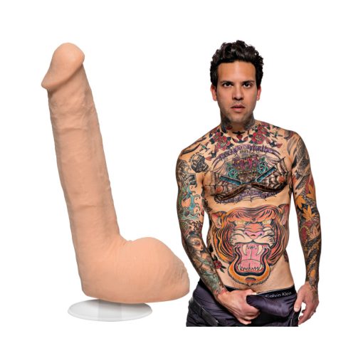 Signature Cocks Small Hands 9 Inch Ultraskyn Cock With Removable Vac-U-Lock Suction Cup Vanilla - Image 4