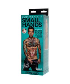 Signature Cocks Small Hands 9 Inch Ultraskyn Cock With Removable Vac-U-Lock Suction Cup Vanilla