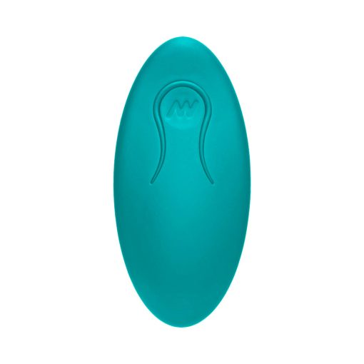 A-Play Thrust Adventurous Rechargeable Silicone Anal Plug With Remote Teal - Image 3