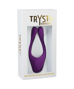 Tryst V2 Bendable Multi Erogenous Zone Massager With Remote- Purple
