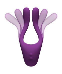 Tryst V2 Bendable Multi Erogenous Zone Massager With Remote- Purple