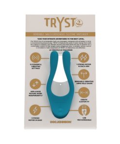 Tryst V2 Bendable Multi Erogenous Zone Massager With Remote- Purple