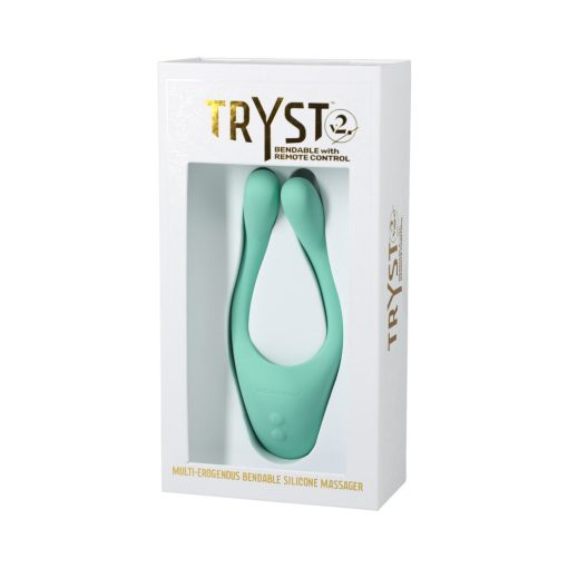 Tryst V2 Bendable Multi Erogenous Zone Massager With Remote Mint - Image 6