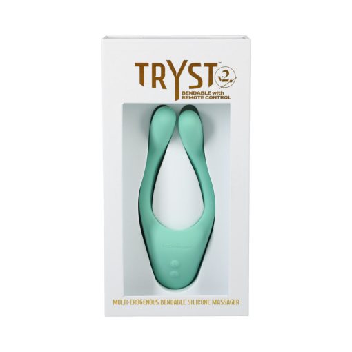 Tryst V2 Bendable Multi Erogenous Zone Massager With Remote Mint - Image 7