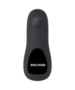 Evolved Plug & Play Rechargeable Remote-Controlled Vibrating Silicone Anal Plug Black