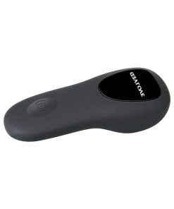 Evolved Plug & Play Rechargeable Remote-Controlled Vibrating Silicone Anal Plug Black