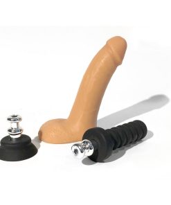 Rascal Rammer + Suction 8 In. Dildo With Handle And Suction Cup