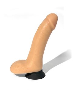Rascal Rammer + Suction 8 In. Dildo With Handle And Suction Cup