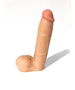 Rascal Rammer + Suction 7 In. Dildo With Handle And Suction Cup