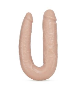 Dr. Skin Dr. Double Realistic 18 In. Dual-Ended Dildo Beige