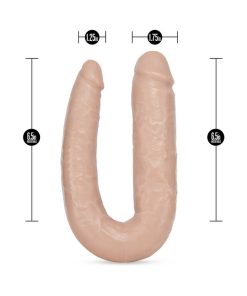 Dr. Skin Dr. Double Realistic 18 In. Dual-Ended Dildo Beige