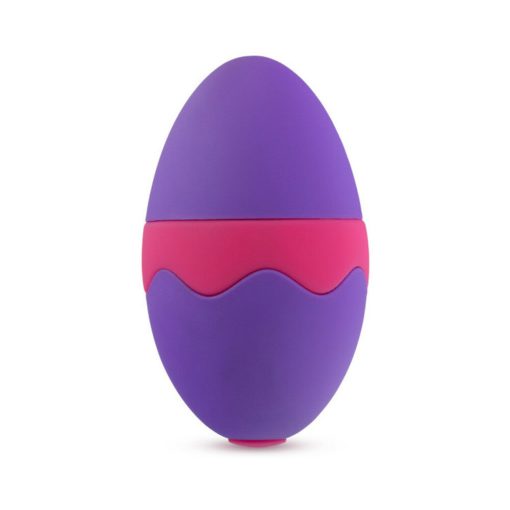 Aria Flutter Tongue Rechargeable Silicone Flicking Vibrator Purple - Image 2