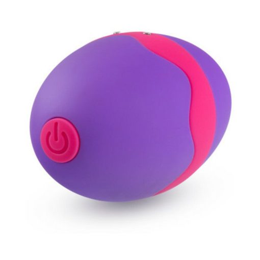Aria Flutter Tongue Rechargeable Silicone Flicking Vibrator Purple - Image 3