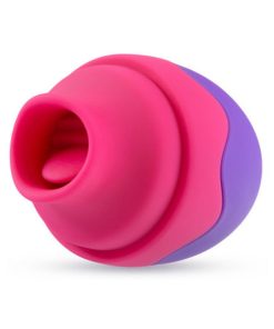 Aria Flutter Tongue Rechargeable Silicone Flicking Vibrator Purple