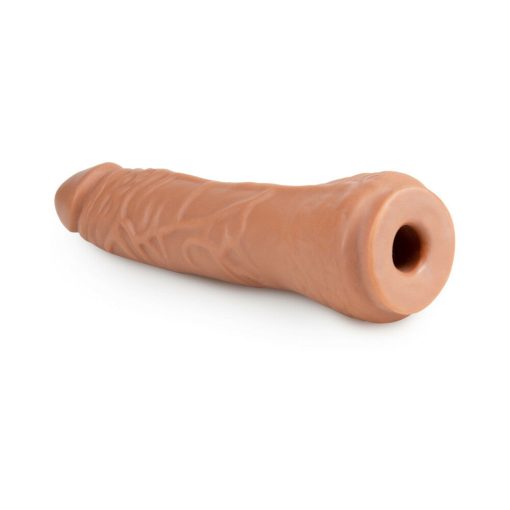 Blush Lock On Realistic 7.5 In. Lock On Dildo Tan - Image 3