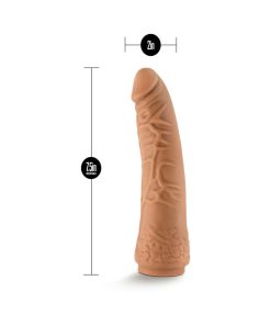 Blush Lock On Realistic 7.5 In. Lock On Dildo Tan