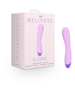 Wellness G Curve Rechargeable Silicone G-Spot Vibrator Purple