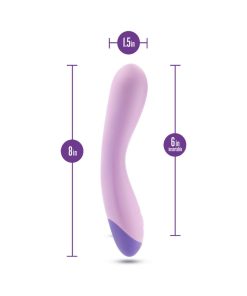 Wellness G Curve Rechargeable Silicone G-Spot Vibrator Purple