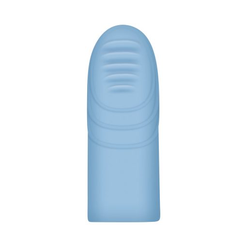 Evolved Fingerlicious Rechargeable Silicone Finger Vibrator Blue - Image 5