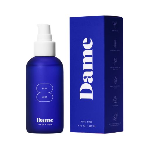 Dame Aloe Lube Personal Lubricant 4 Oz.