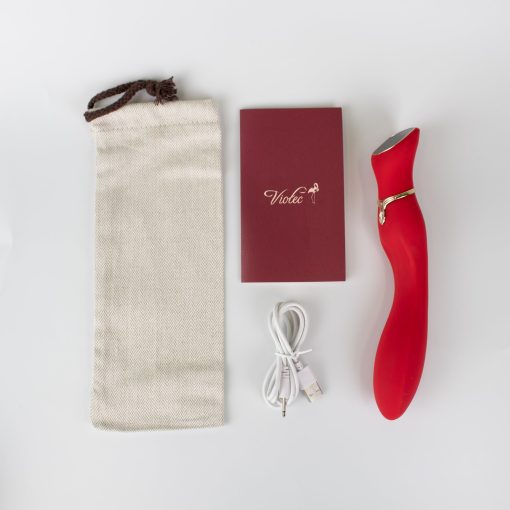 Chance Touch Screen G-Spot Vibrator In Red - Image 3