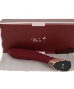 Fallen City Touch Panel G-Spot Vibrator In Wine