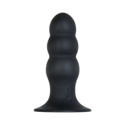 Evolved Kong Rechargeable Remote-Controlled Vibrating Silicone Anal Plug Black - Image 3