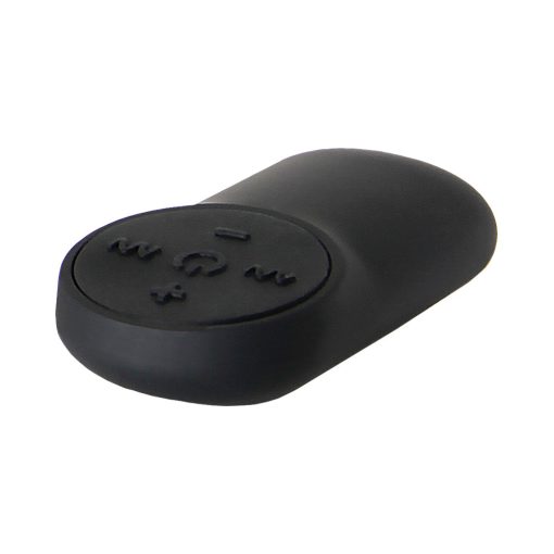 Evolved Kong Rechargeable Remote-Controlled Vibrating Silicone Anal Plug Black - Image 6