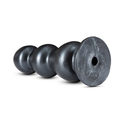 Jet Fierce 10 In. Anal Plug Carbon Metallic Black - Image 4