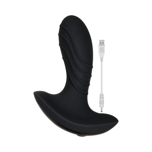 Zero Tolerance The Gentleman Rechargeable Vibrating Silicone Prostate Massager Black - Image 9