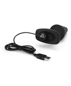 B-Vibe Rimming Xl Rotating And Vibrating Remote Control Plug Black