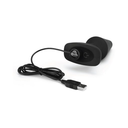 B-Vibe Rimming Xl Rotating And Vibrating Remote Control Plug Black - Image 9