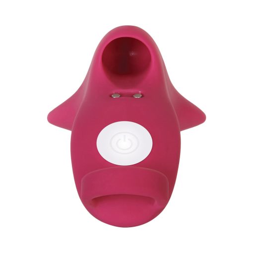 Evolved Frisky Finger Rechargeable Silicone Finger Vibrator Burgundy - Image 3