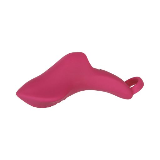 Evolved Frisky Finger Rechargeable Silicone Finger Vibrator Burgundy - Image 5