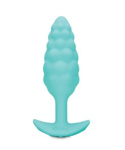 B-Vibe Bump Rechargeable Vibrating Silicone Textured Anal Plug Mint