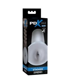 Pdx Male Pump & Dump Squeezable Anal Stroker Clear