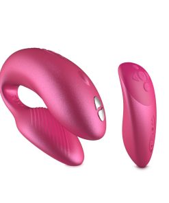 We-Vibe Chorus Rechargeable Remote-Controlled Silicone Couples Vibrator Cosmic Pink