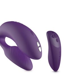 We-Vibe Chorus Rechargeable Remote-Controlled Silicone Couples Vibrator Purple