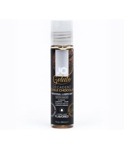 Jo Gelato Decadent Double Chocolate Flavored Water-Based Lubricant 1 Oz.
