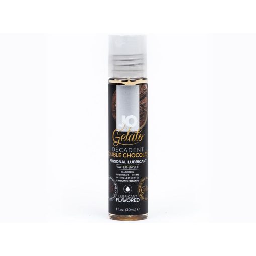 Jo Gelato Decadent Double Chocolate Flavored Water-Based Lubricant 1 Oz.