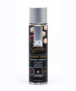 Jo Gelato White Chocolate Rasberry Truffle Water-Based Lubricant 4 Oz.