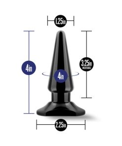 Anal Adventures Easy Plug Black