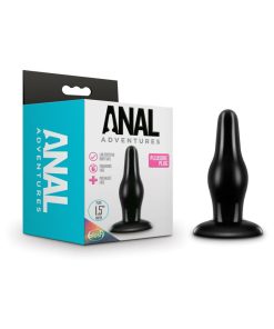 Anal Adventures Pleasure Plug Black
