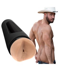 Man Squeeze - Chad White - Ultraskyn Stroker - Ass Vanilla