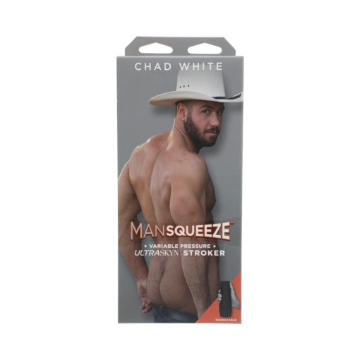 Man Squeeze - Chad White - Ultraskyn Stroker - Ass Vanilla - Image 11