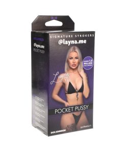 Signature Strokers - Girls Of Social Media - @Layna.Me - Ultraskyn Pocket Pussy Vanilla
