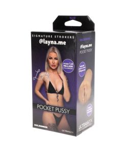 Signature Strokers - Girls Of Social Media - @Layna.Me - Ultraskyn Pocket Pussy Vanilla