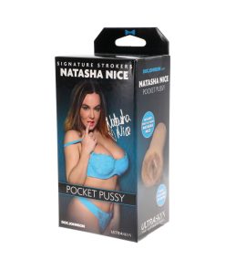 Signature Strokers - Natasha Nice - Ultraskyn Pocket Pussy Vanilla