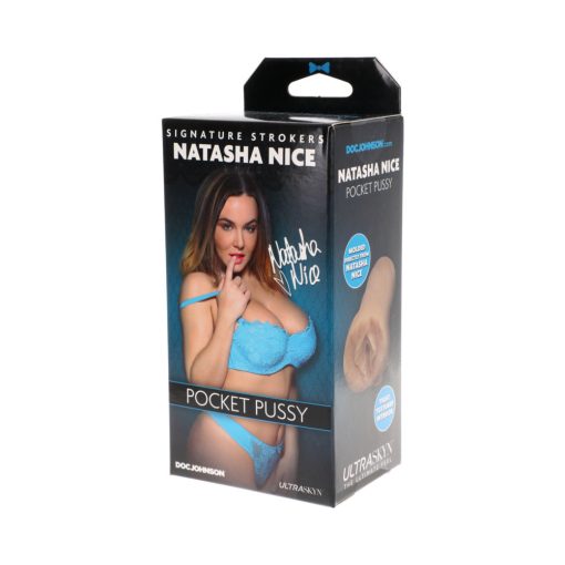 Signature Strokers - Natasha Nice - Ultraskyn Pocket Pussy Vanilla - Image 7